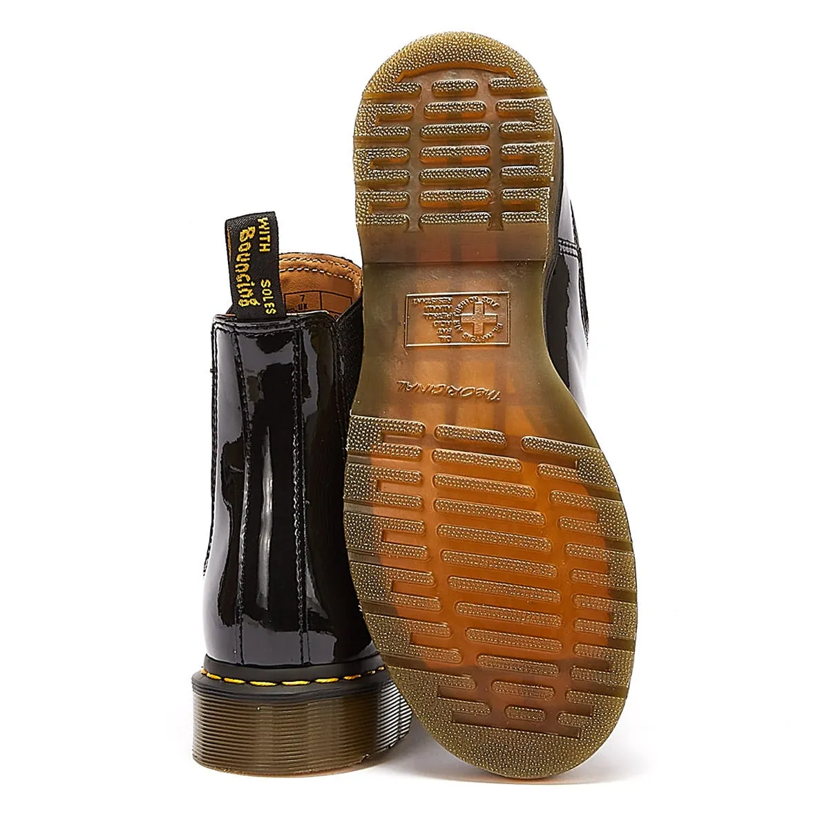 Dr. Martens 2976 Patent Lamper Womens Black Boots
