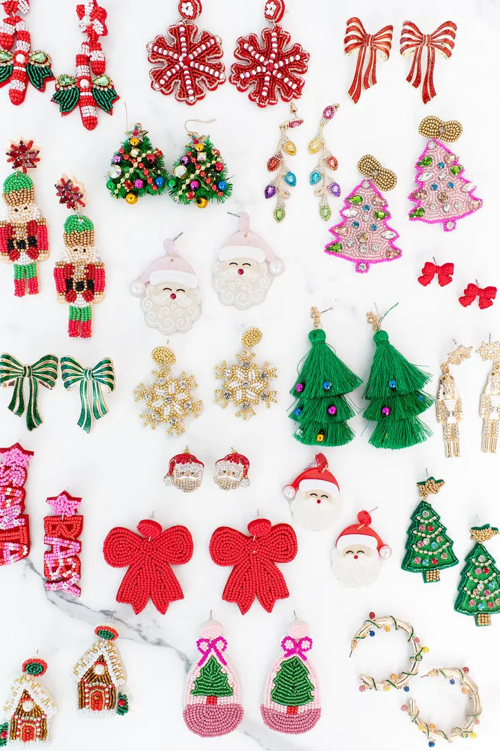 Embellished Nutcracker Earrings
