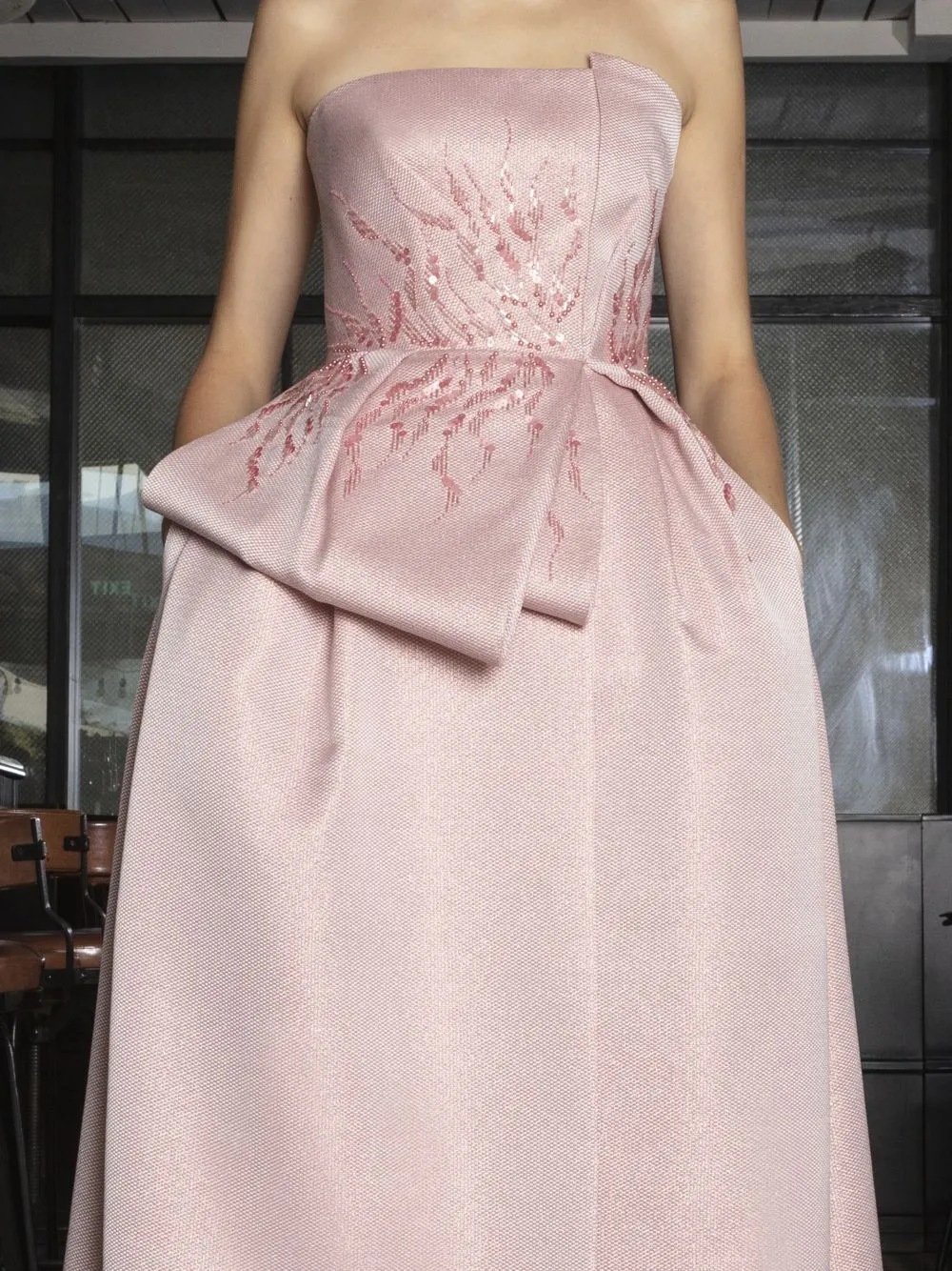Embellished Tulip Gown
