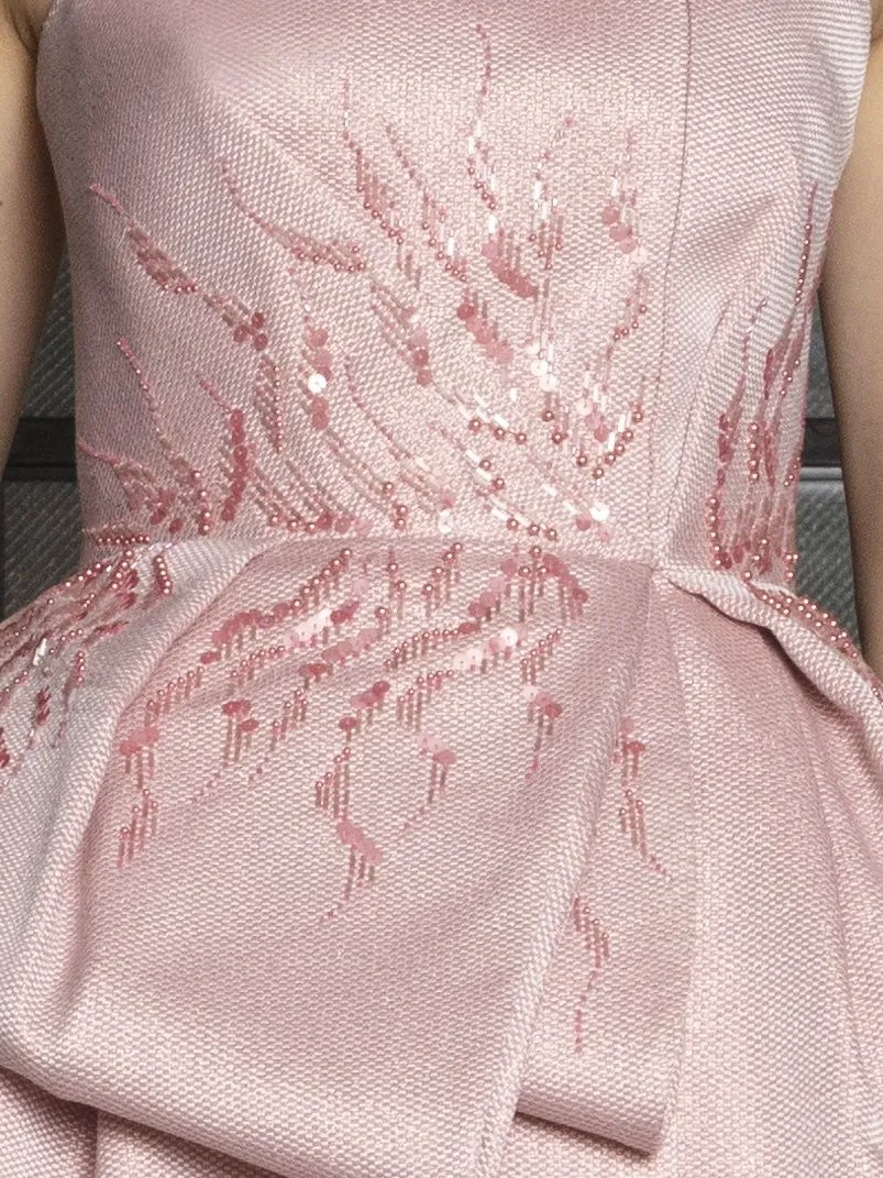 Embellished Tulip Gown