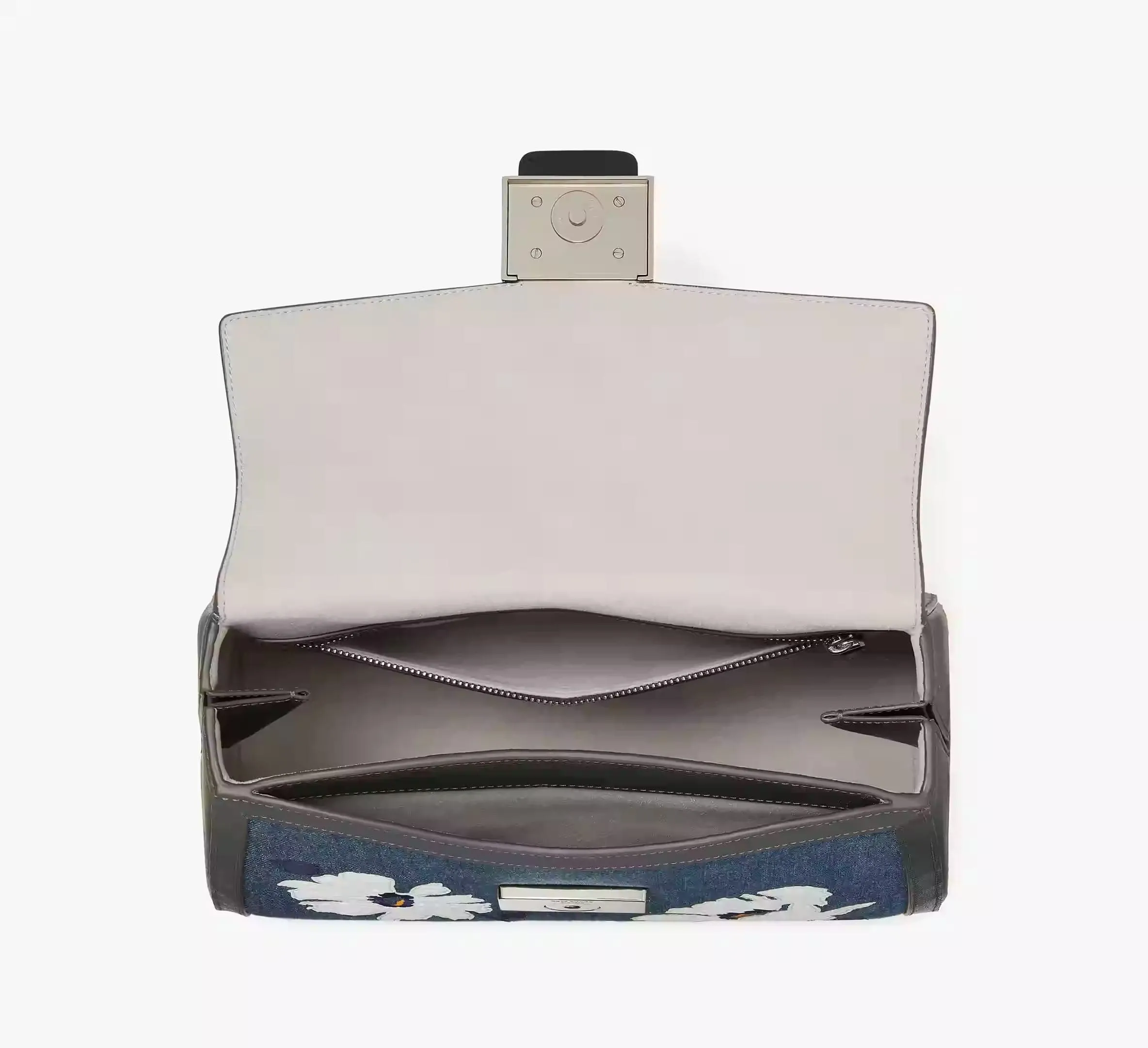 Kate Spade Katy Embellished Denim Medium Top-handle Bag