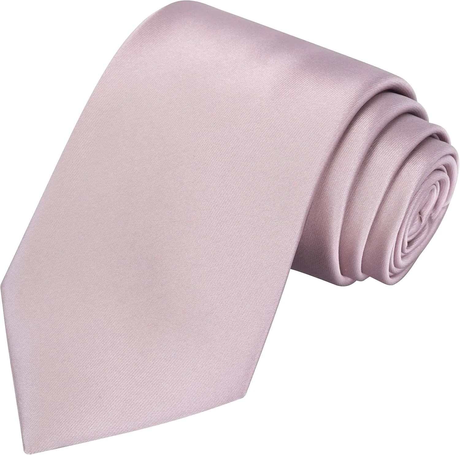 KissTies Satin Tie Set Solid Ties Mens Necktie   Pocket Square