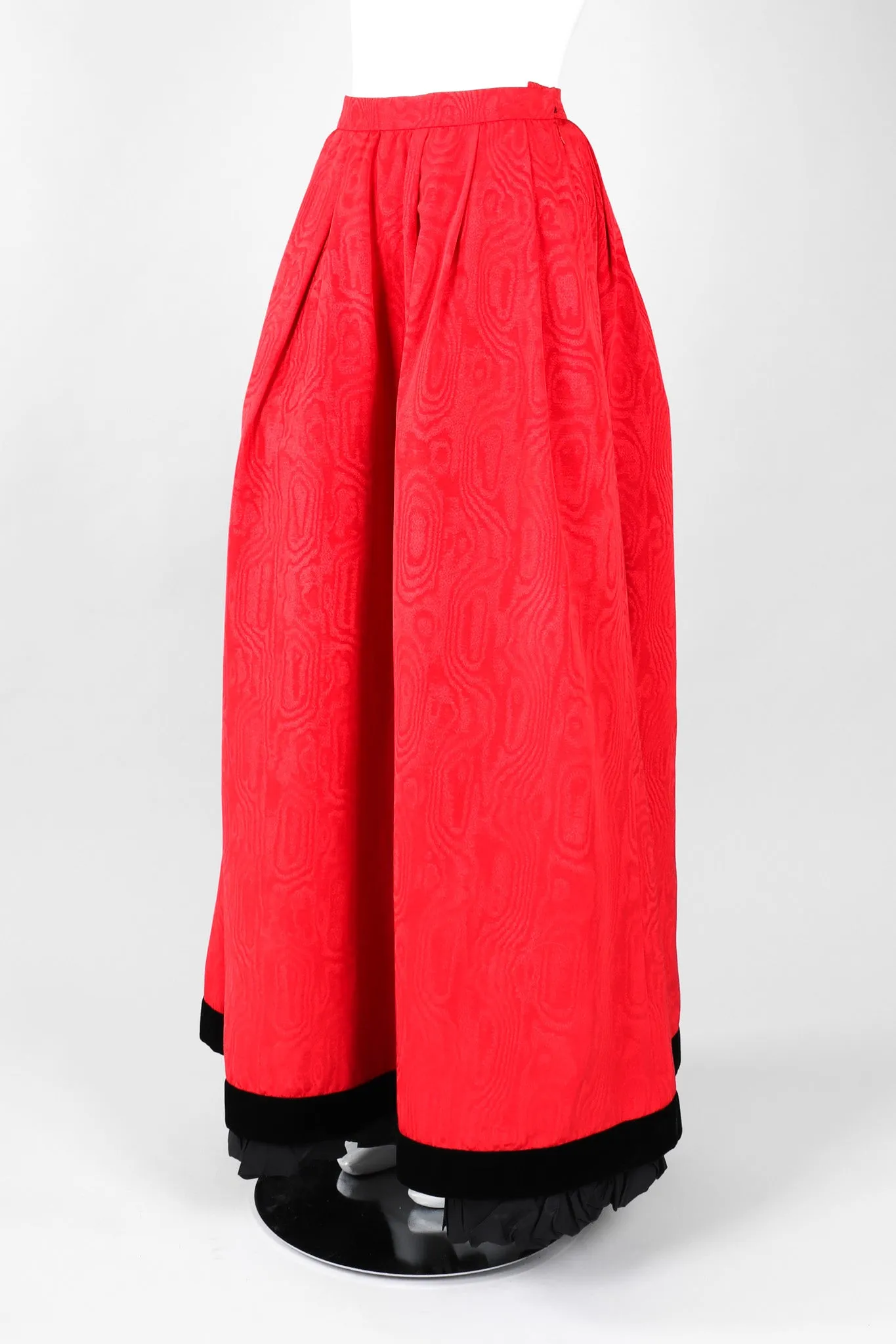 Moiré Ball Skirt