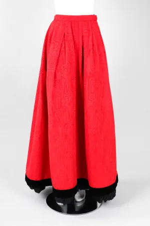 Moiré Ball Skirt
