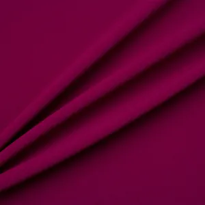 Plum Satin Backed Crêpe